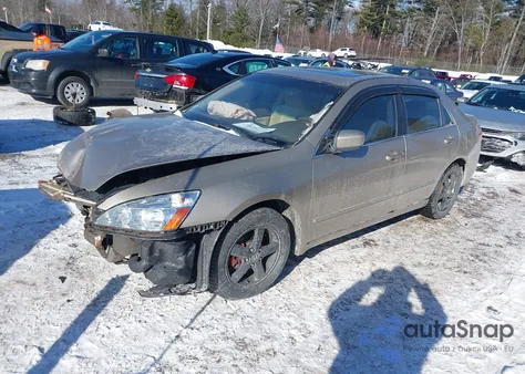 2004 Honda Accord 2.4 Ex из США, поврежденный, VIN 1HGCM566X4A077681